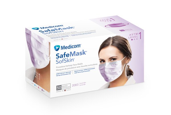 SafeMask Sof Skin Procedure Earloop Masks
