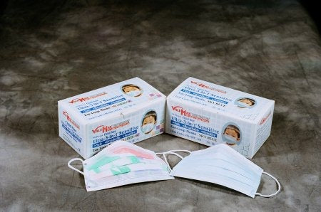 ValuMax Ultra 3-in-1 Sensitive Procedure Mask Child Size - Sky Blue, Pink