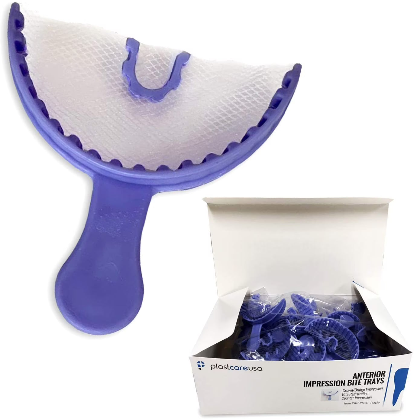 BITE TRAYS ANTERIOR 35/PK