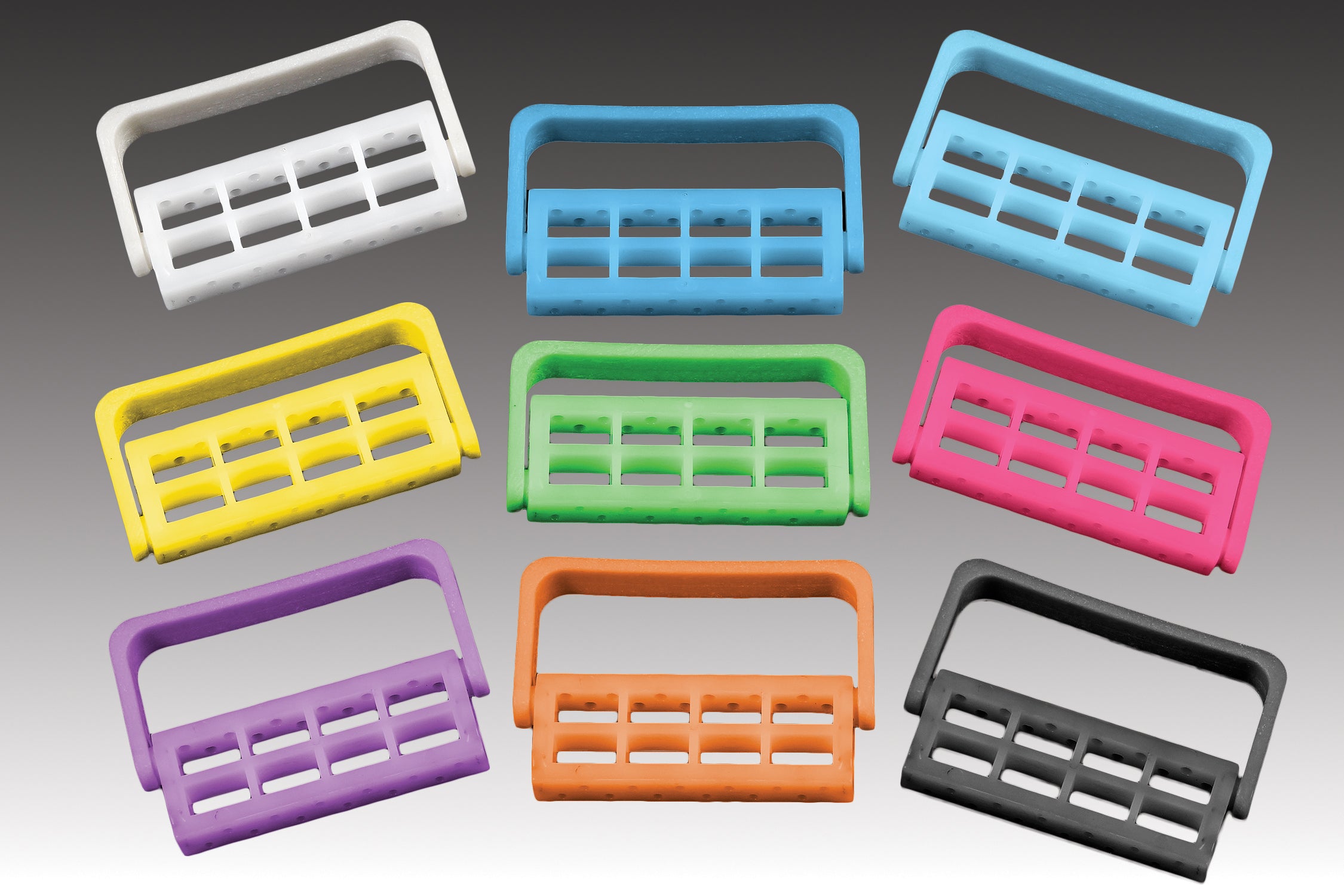 Plasdent Bur Caddy: Autoclavable to 250°F