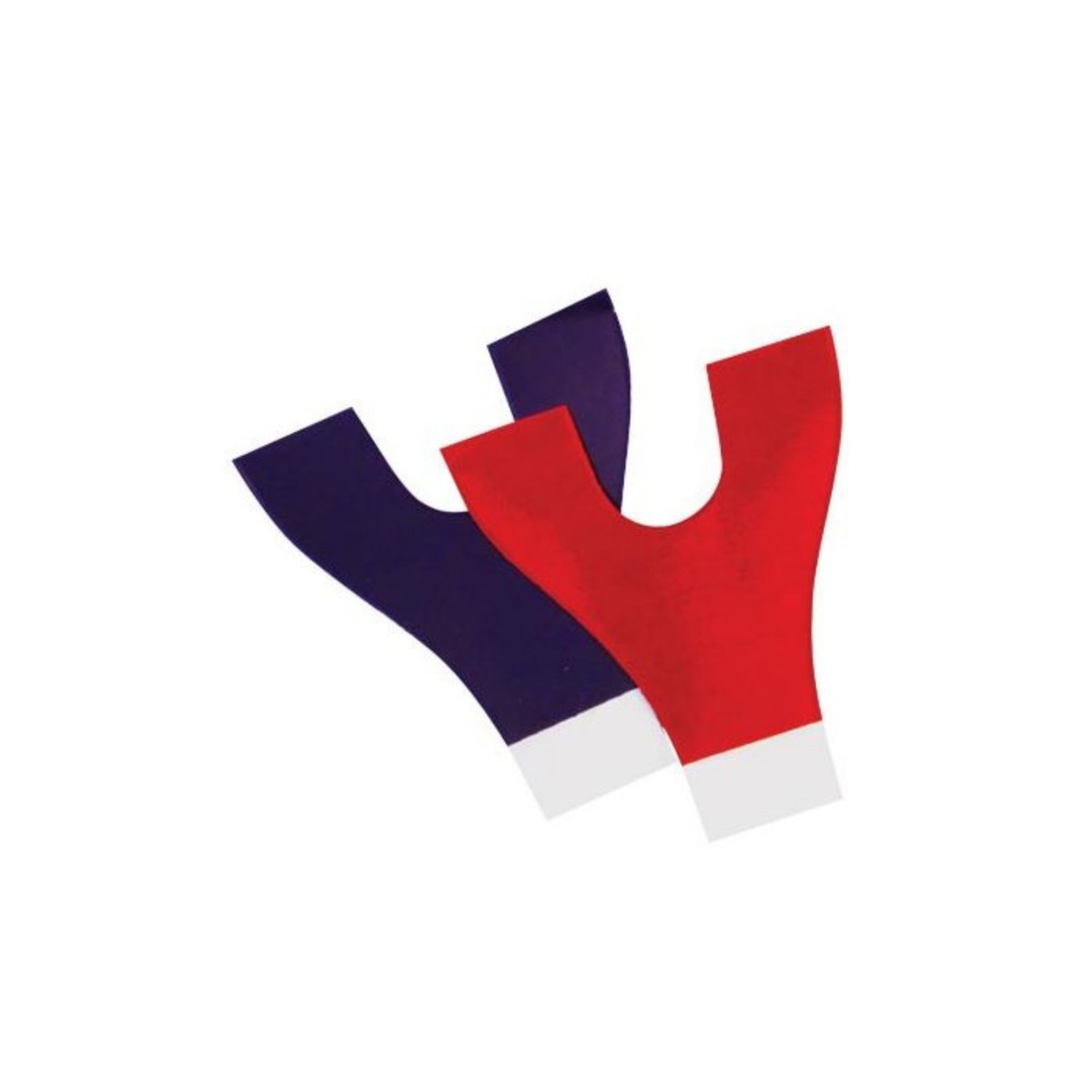 Articulating Papers - Horseshoe, Red & Blue, 72 sheets