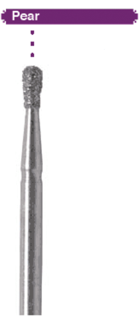 Diamond Burs (Pear Diamonds)