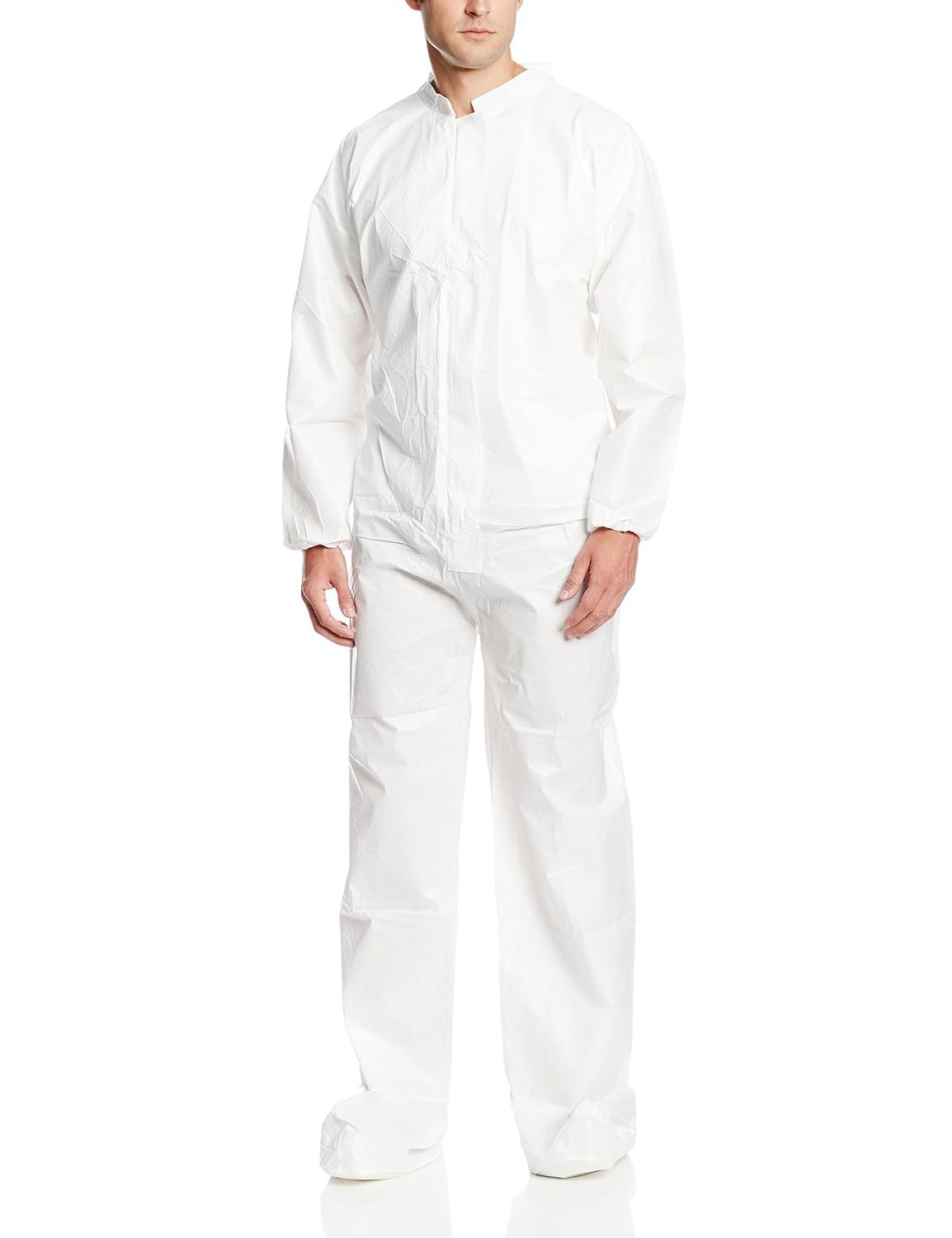 Level 4 LiquidGuard Coverall, Attached SafeGrip Ultra-Non-Skdi Booties, Thumb Loops