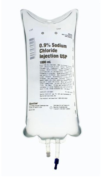 Sodium Chloride, Preservative Free 0.9% IV Solution