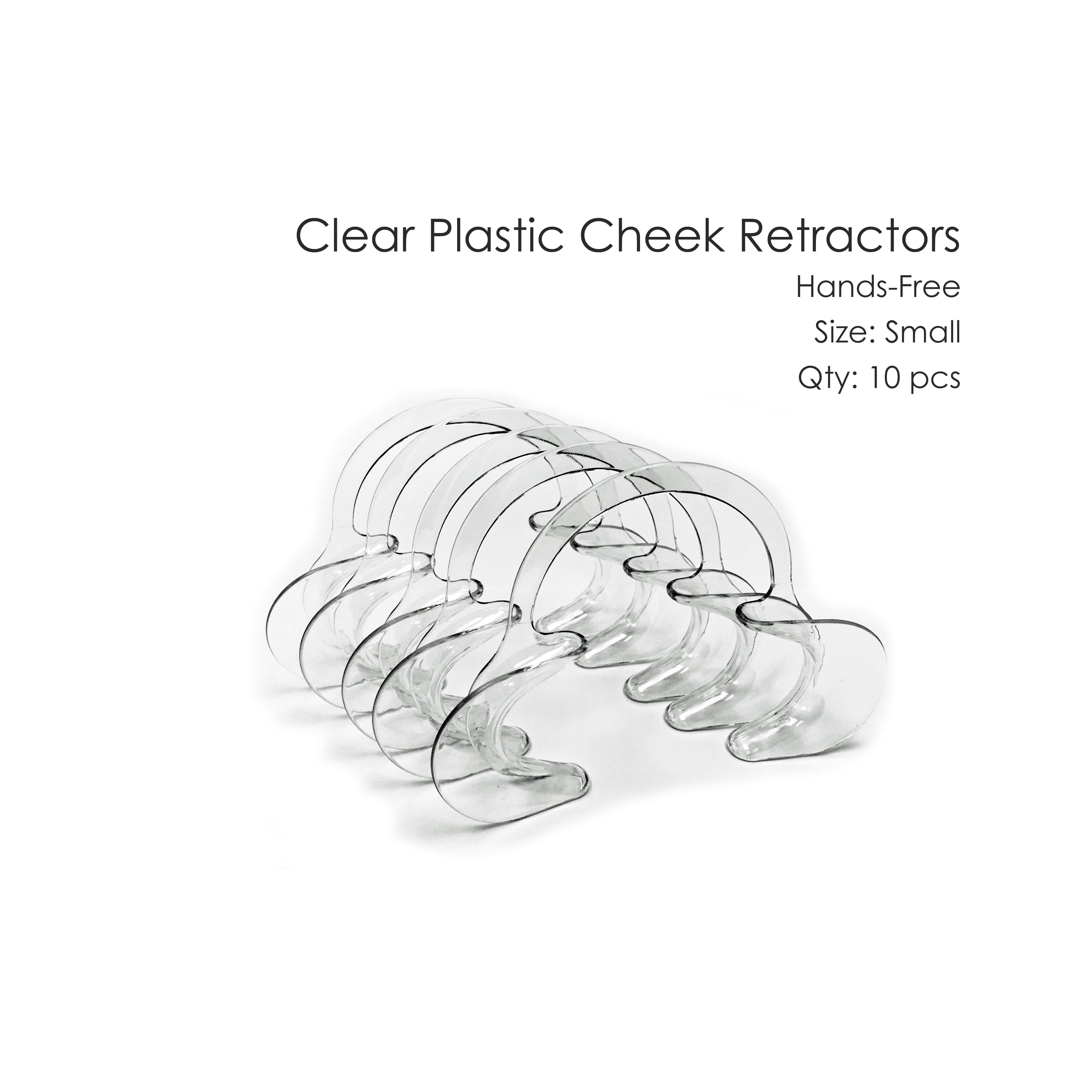 Clear Hands-Free Lip & Cheek Retractors