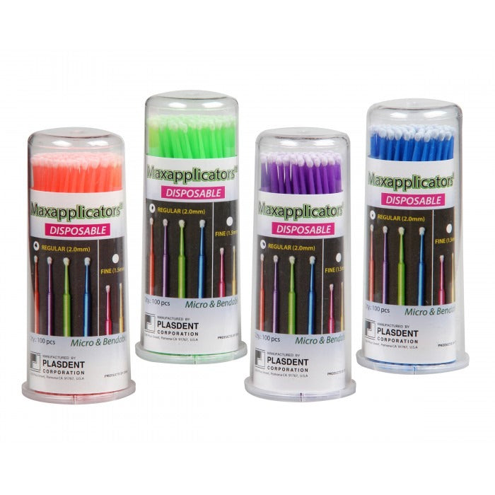 Plasdent Maxmicro Applicators-2.0Mm Regular
