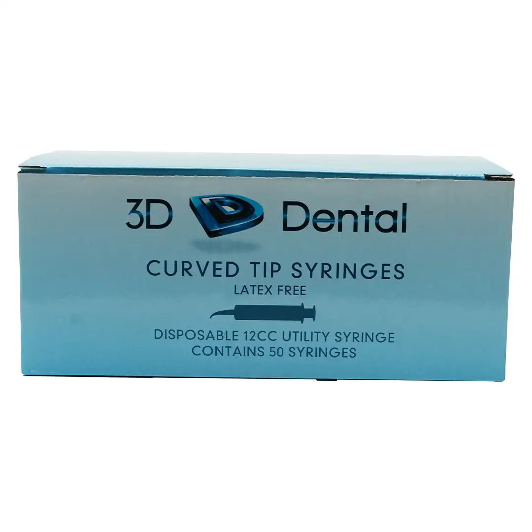 12cc Disposable Syringe with Tapered Curved Tip