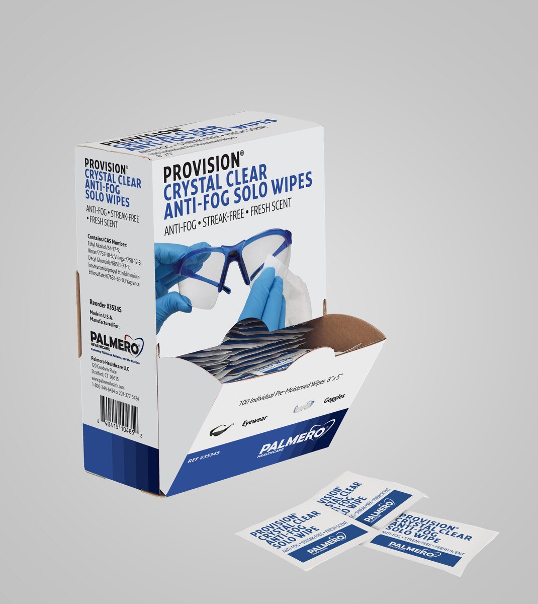 ProVision Crystal Clear Optical Cleaning Wipes