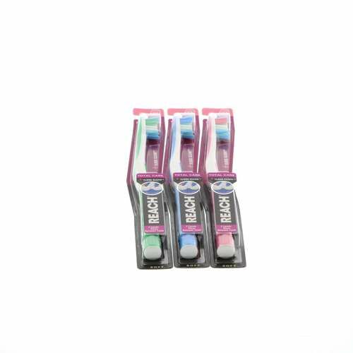 REACH Total Care Floss Clean Toothbrush