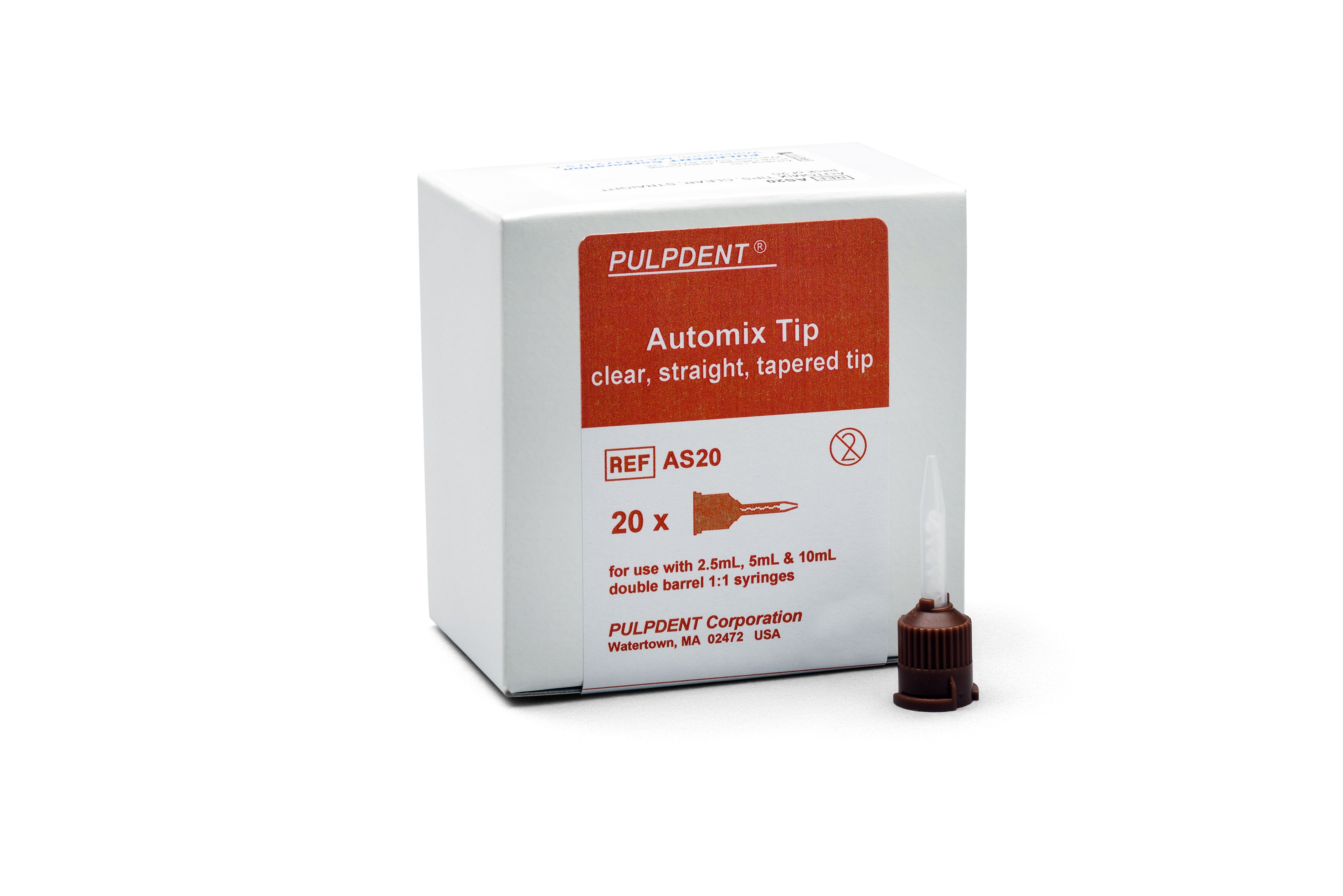 Automix Tips, Clear, Straight, Tapered