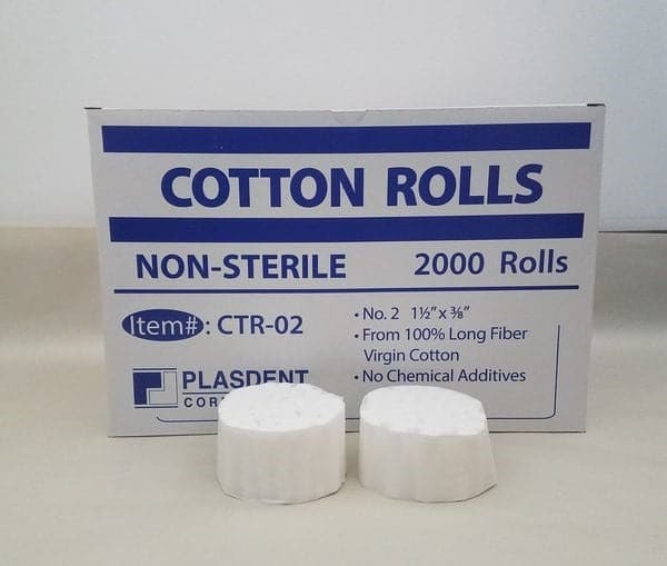 Plasdent Proof™ Cotton Rolls