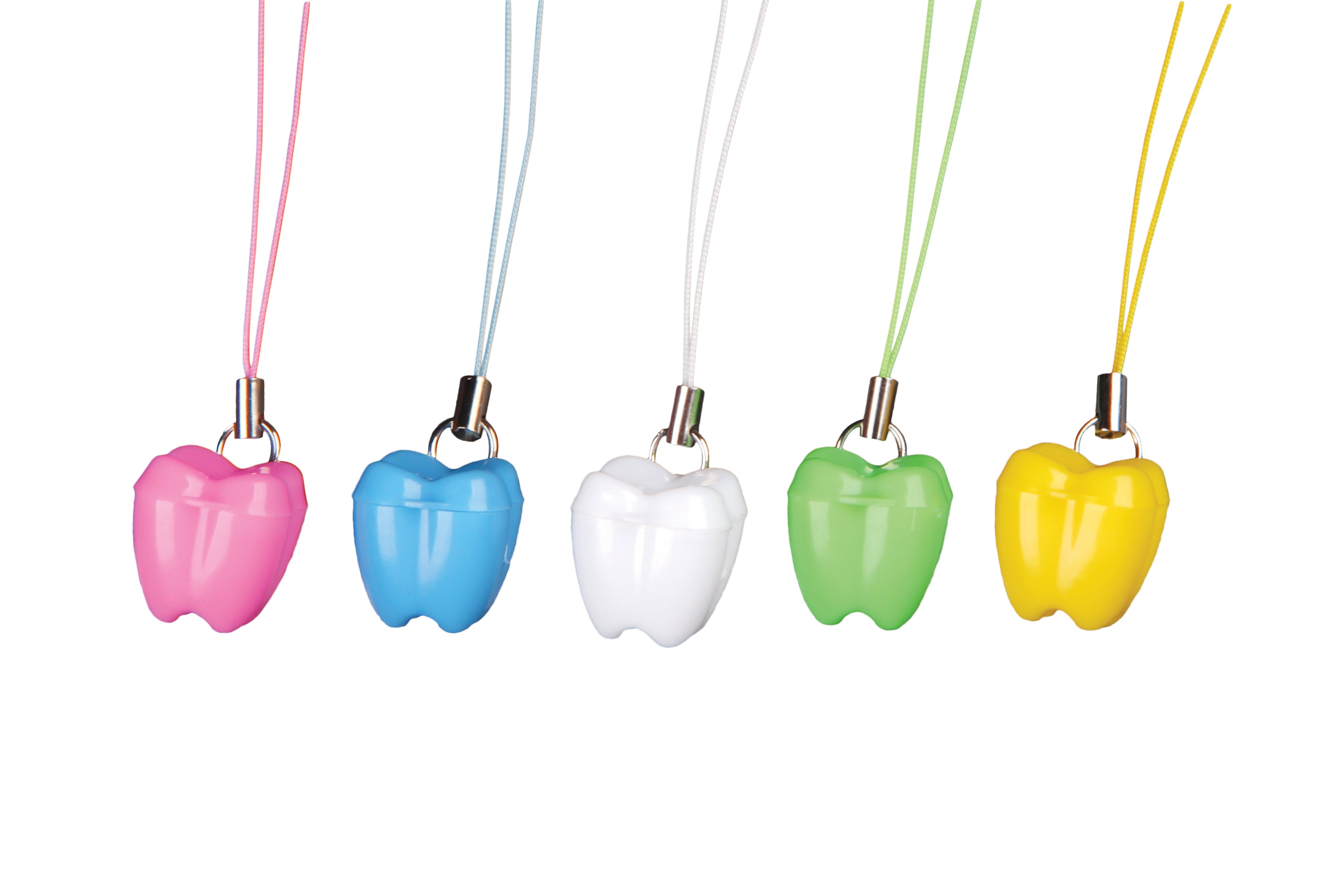 Milk Tooth Box With String Assorted 5 Colors (50Pcs/Bag)