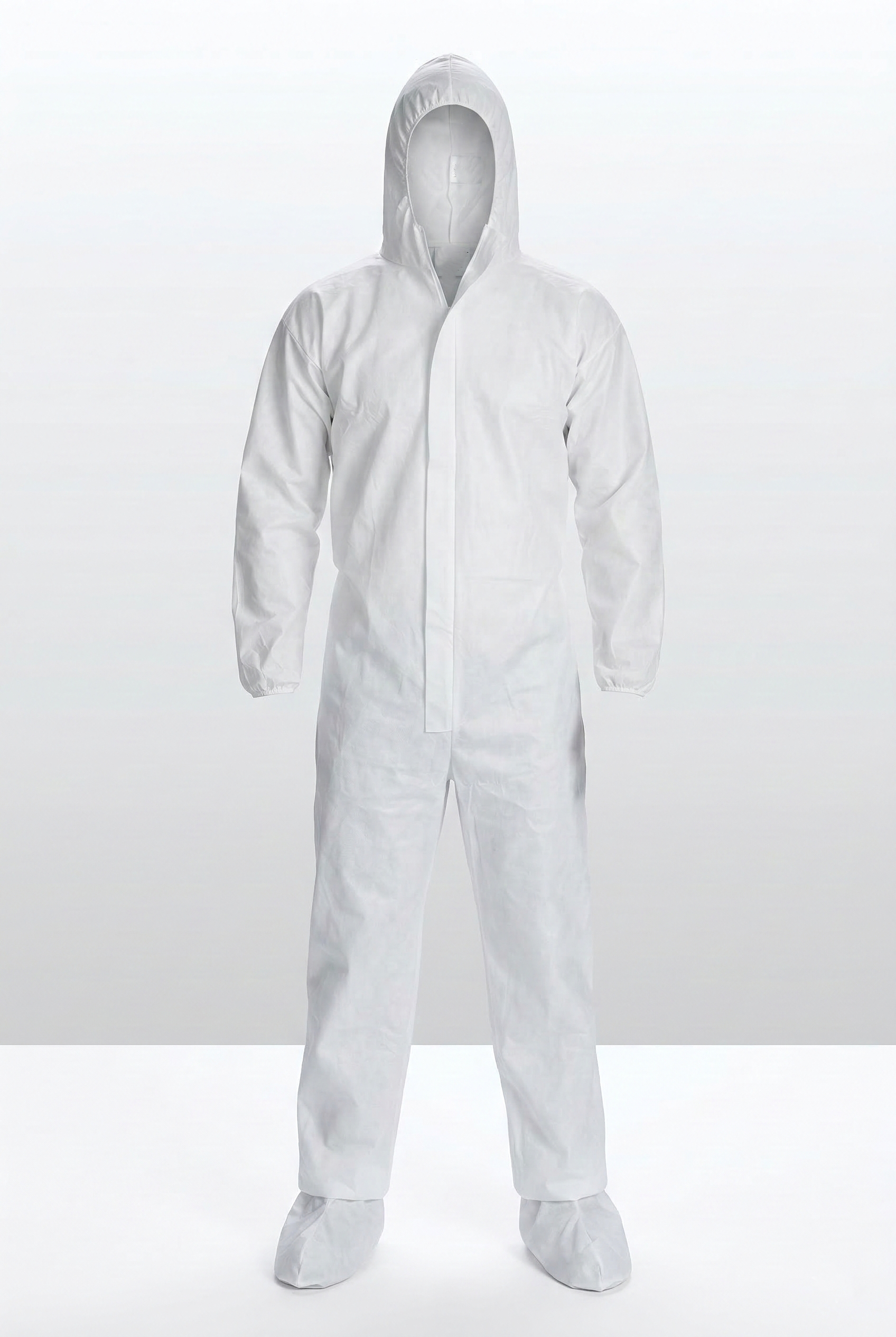 Level 4 Liquidguard Coverall - Attached Gray Non-Skid Boooties 