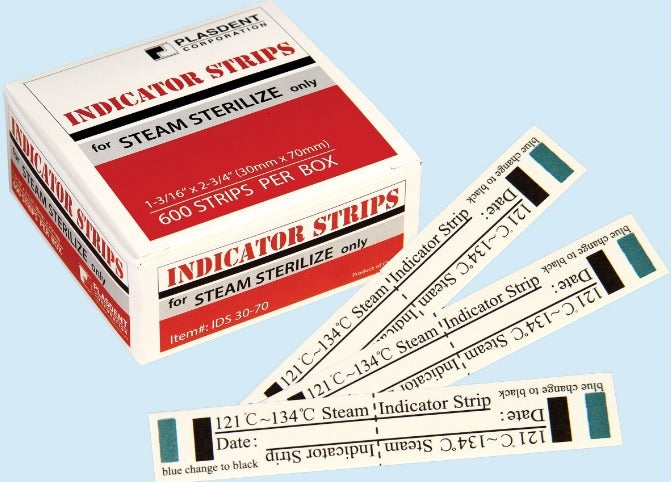 Plasdent Autoclave Indicator Tape