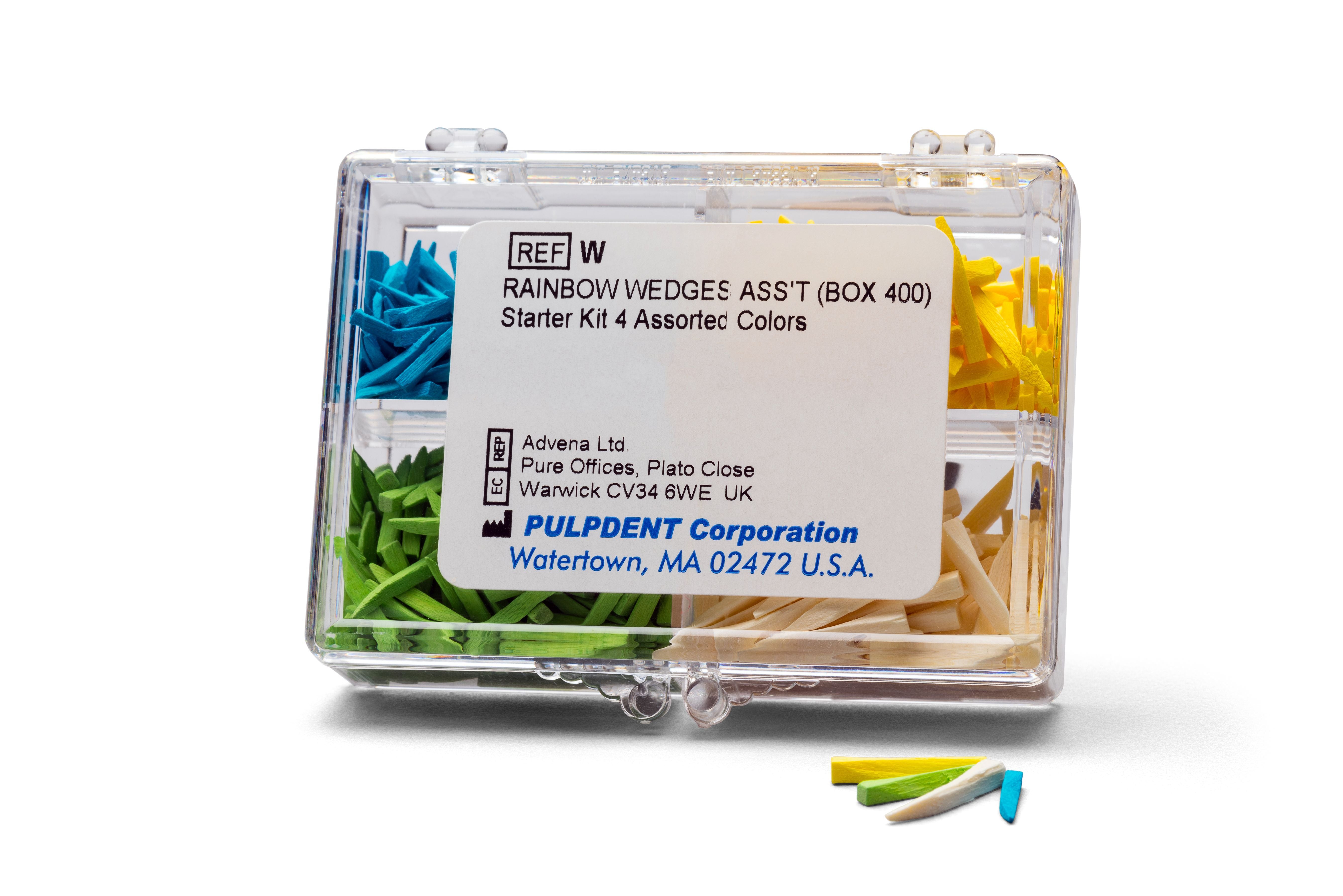 Transparent Wedges, Fintrec (250/Pack)