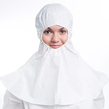 Sterile AeroGuard Open Face Hood, Elastic or Tie Fit