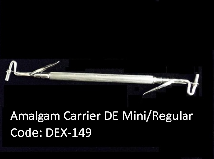 Carl Heyer Amalgam Carrier Regular / MINI, Double End