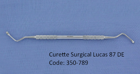 Carl Heyer Surgical Curette 87 Lucas Double End Ea