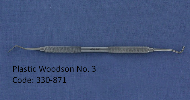 Plastic Woodson Instrument #3