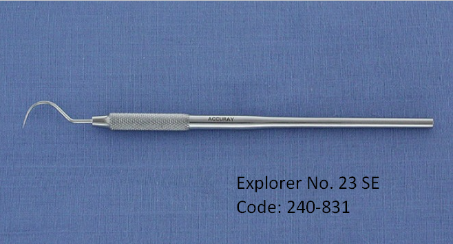 Dental Explorers Carl Heyer