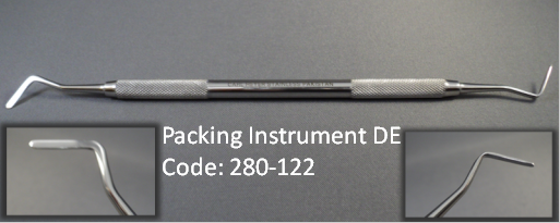 Carl Heyer Cord Packing Instruments