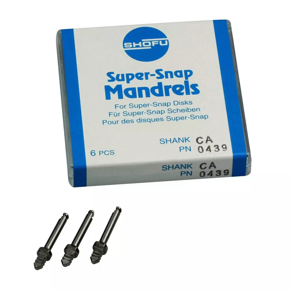 SUPER-SNAP MANDREL CA Stainless Steel