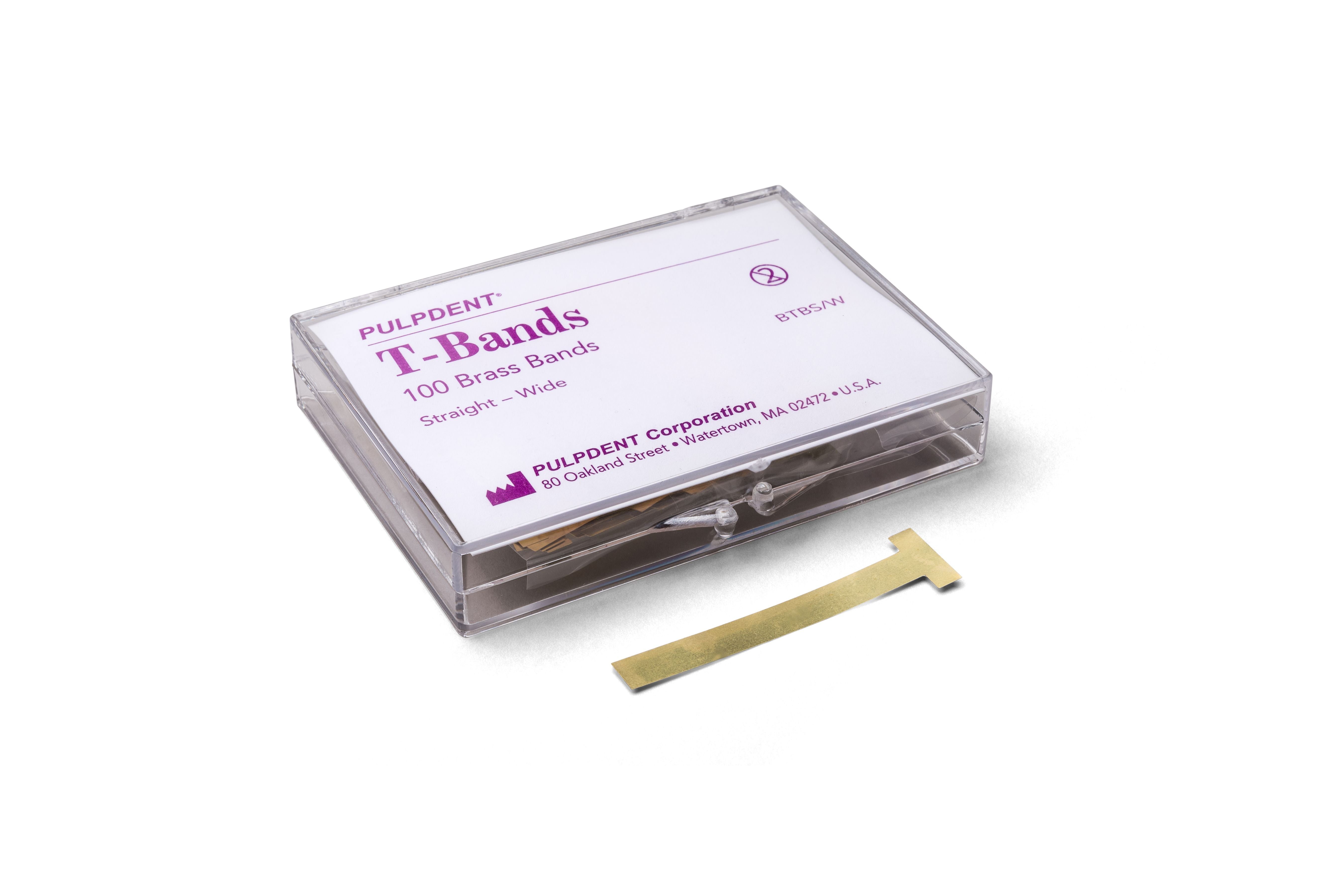 "T"-Bands – 0.002”/.05mm Thick, 100/Box