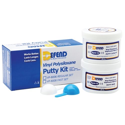 VPS Putty Regular-Set Kit - 300ml Base & 300ml Catalyst