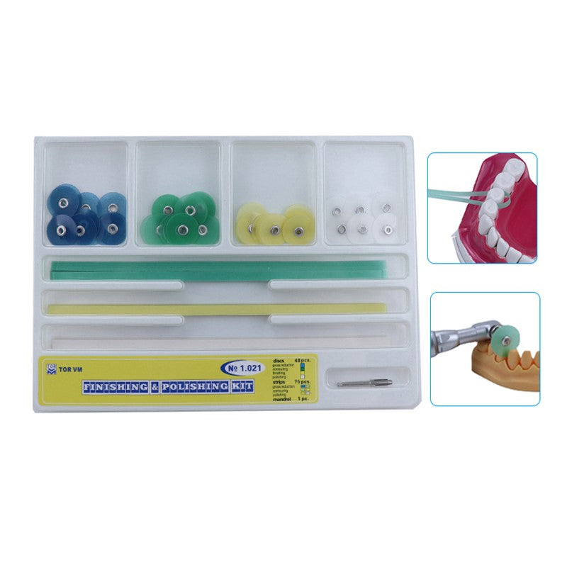 Composite Finishing & Polishing Strips Regular - Coarse / Medium - 100 Pack