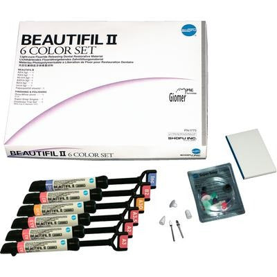 Beautifil II Restorative, 6-Color Set