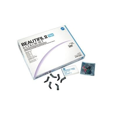Beautifil II Restorative, Tips 6-Color Set