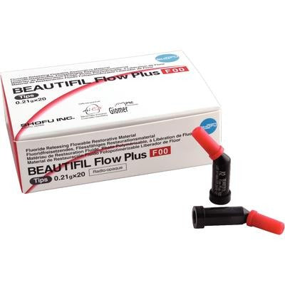 BEAUTIFIL® Flow Plus Hybrid Restorative – 0.21 g Tips Refill