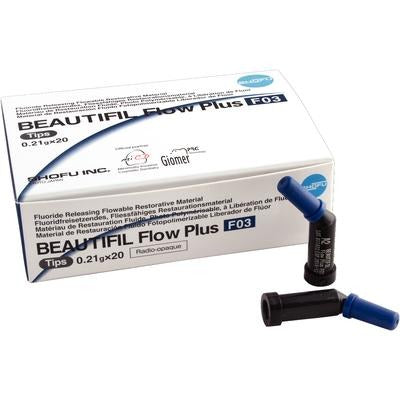 BEAUTIFIL® Flow Plus Hybrid Restorative – 0.21 g Tips Refill