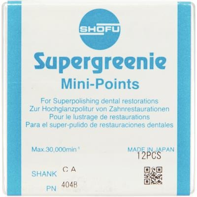 Supergreenie® Polishers – RA, Super-Polishing, 12/Pkg