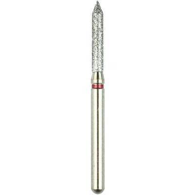 Robot® Point Diamond Burs – FG, Fine, Red