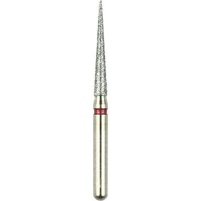 Robot® Point Diamond Burs – FG, Fine, Red