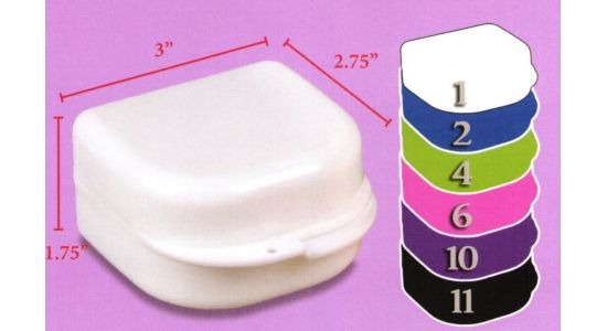 Euro Deep Dish Box 3”L X 2.75”W X 1.75”H (12Pcs/Bag)
