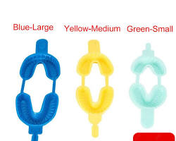 FLOURIDE TRAYS, DUAL ARCH, FOAM, EASY LOCK