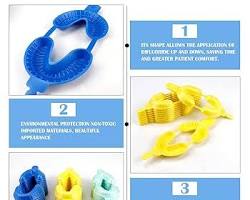 FLOURIDE TRAYS, DUAL ARCH, FOAM, EASY LOCK