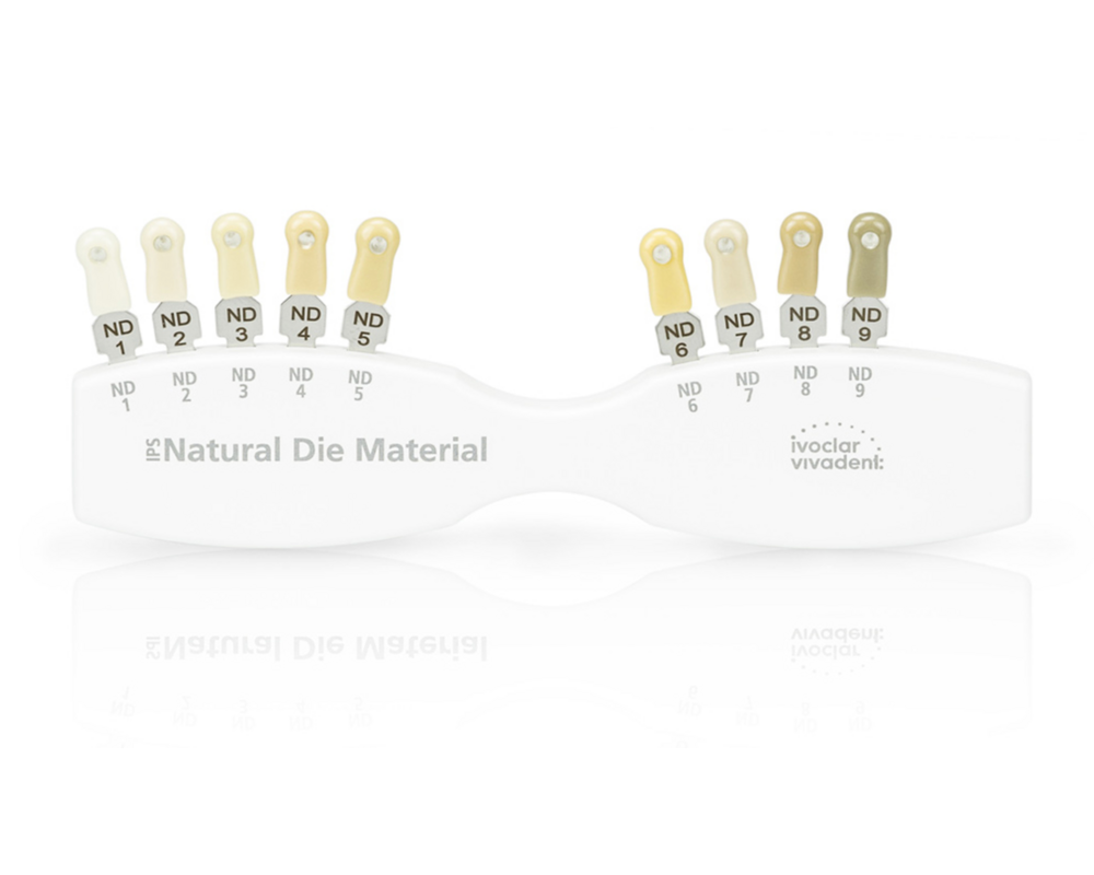 IPS Natural Die Material Shade Guide