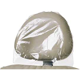 HEAD REST COVERS - TEXTURED TISSUE+POLY BACKING