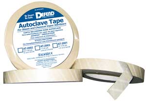 AUTOCLAVE TAPE 1/2" 60 YD ROLL