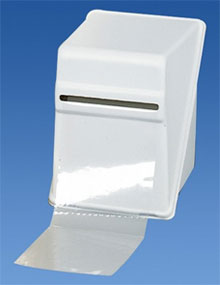 White Polystyrene Dispenser for 4" x 6" Film