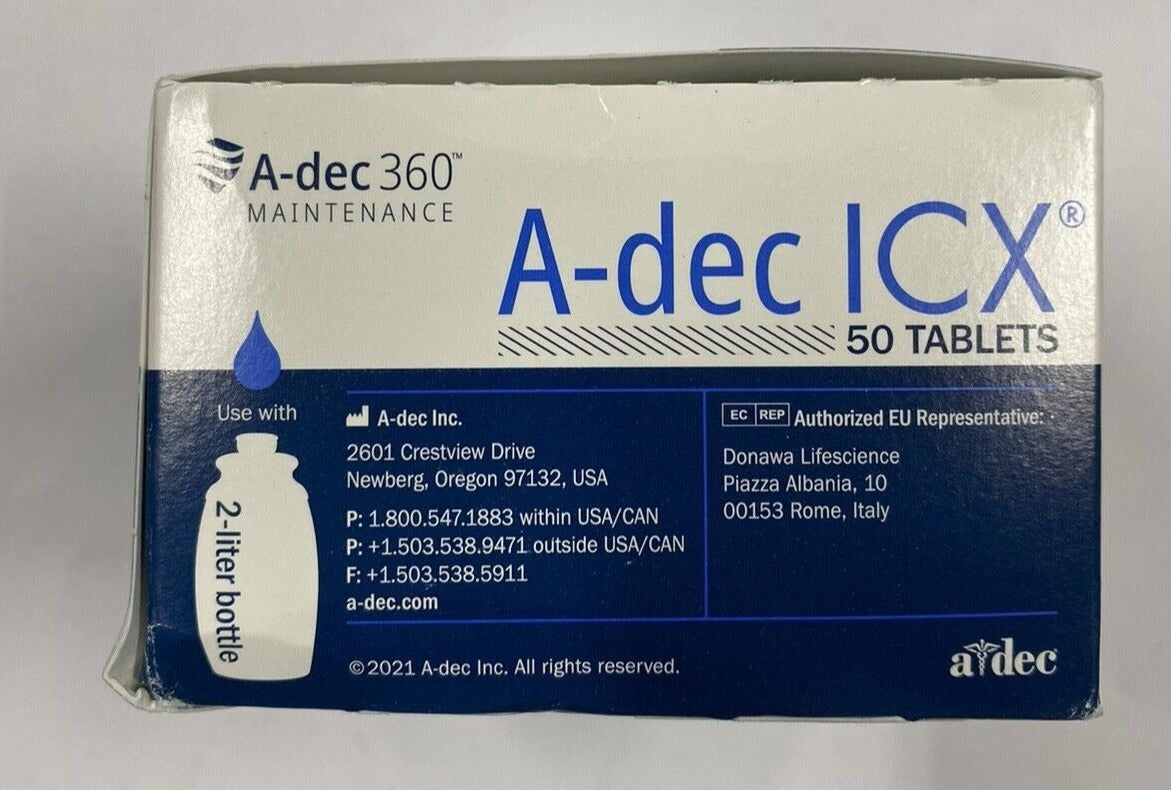 ICX Water Treatment Tablets 2 Liter 50/Bx