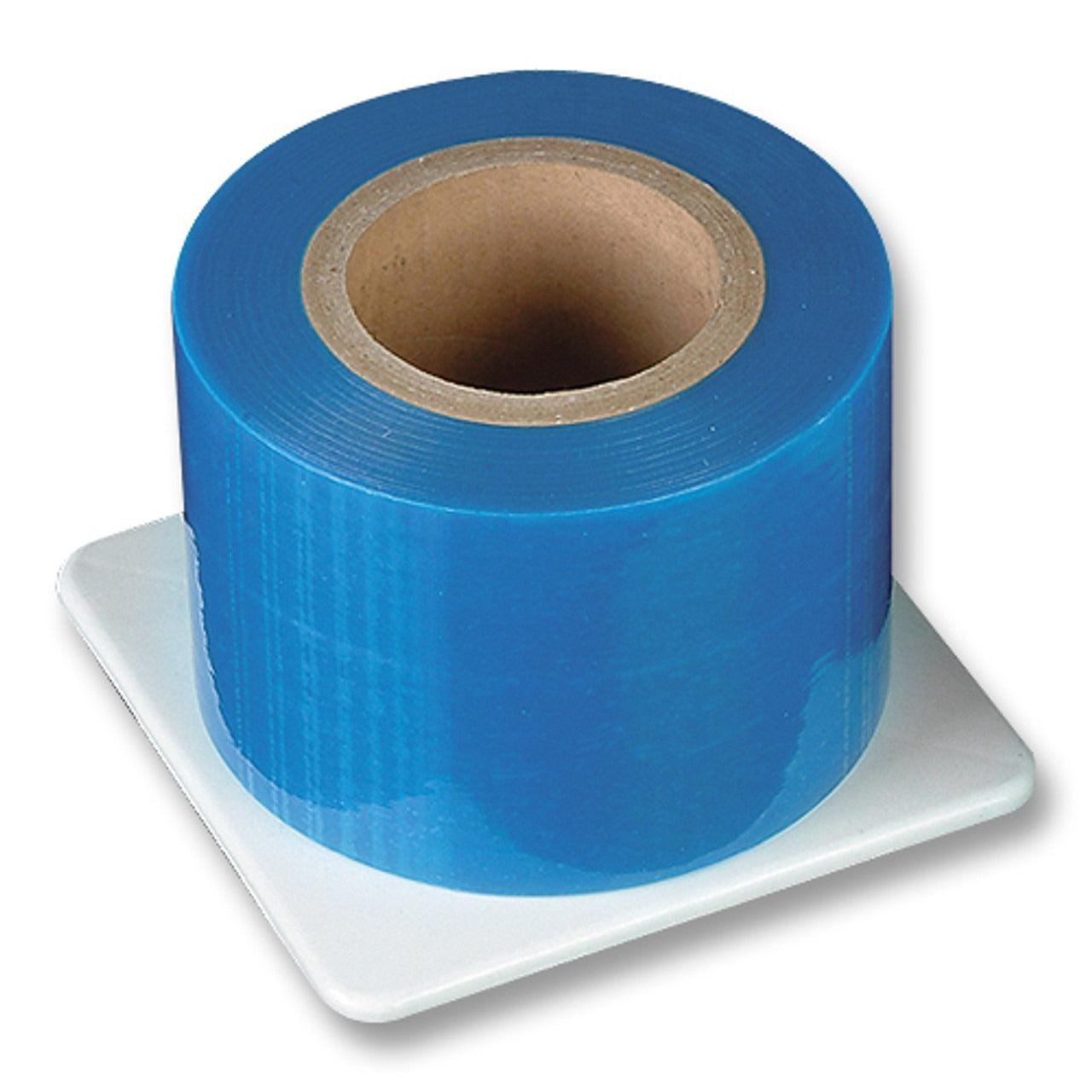 Safe-Dent 4' x 6' Blue Barrier Film in Dispenser Box With Stand