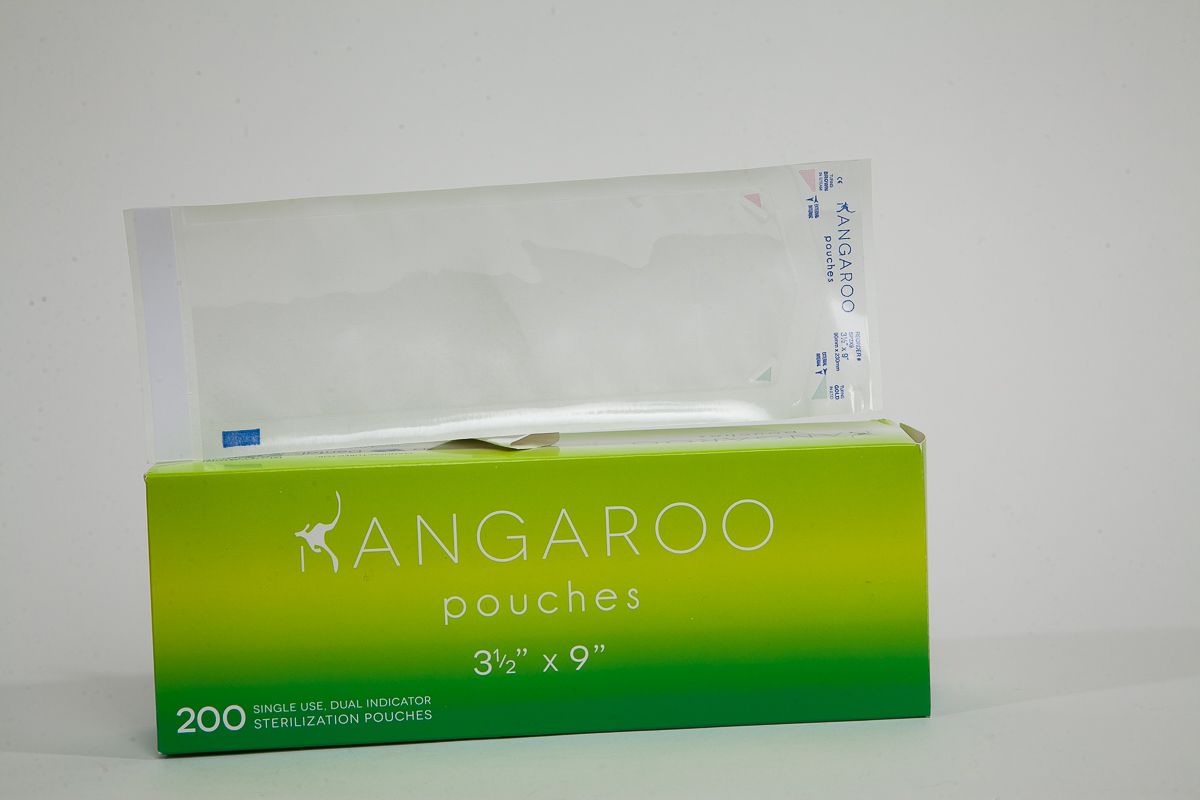 Kangaroo Self-Sealing Sterilization Pouches