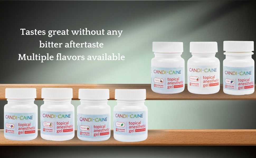 Candi-Caine Topical Gels