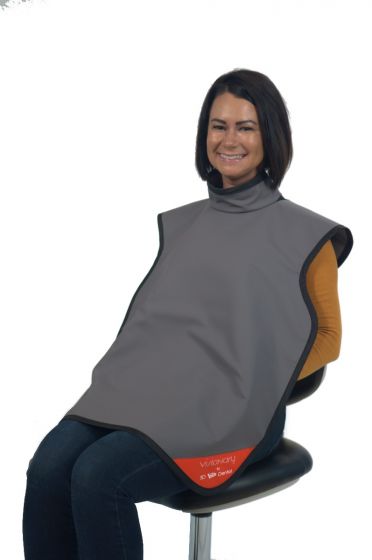Lead Free X-Ray Apron Adult with Collar