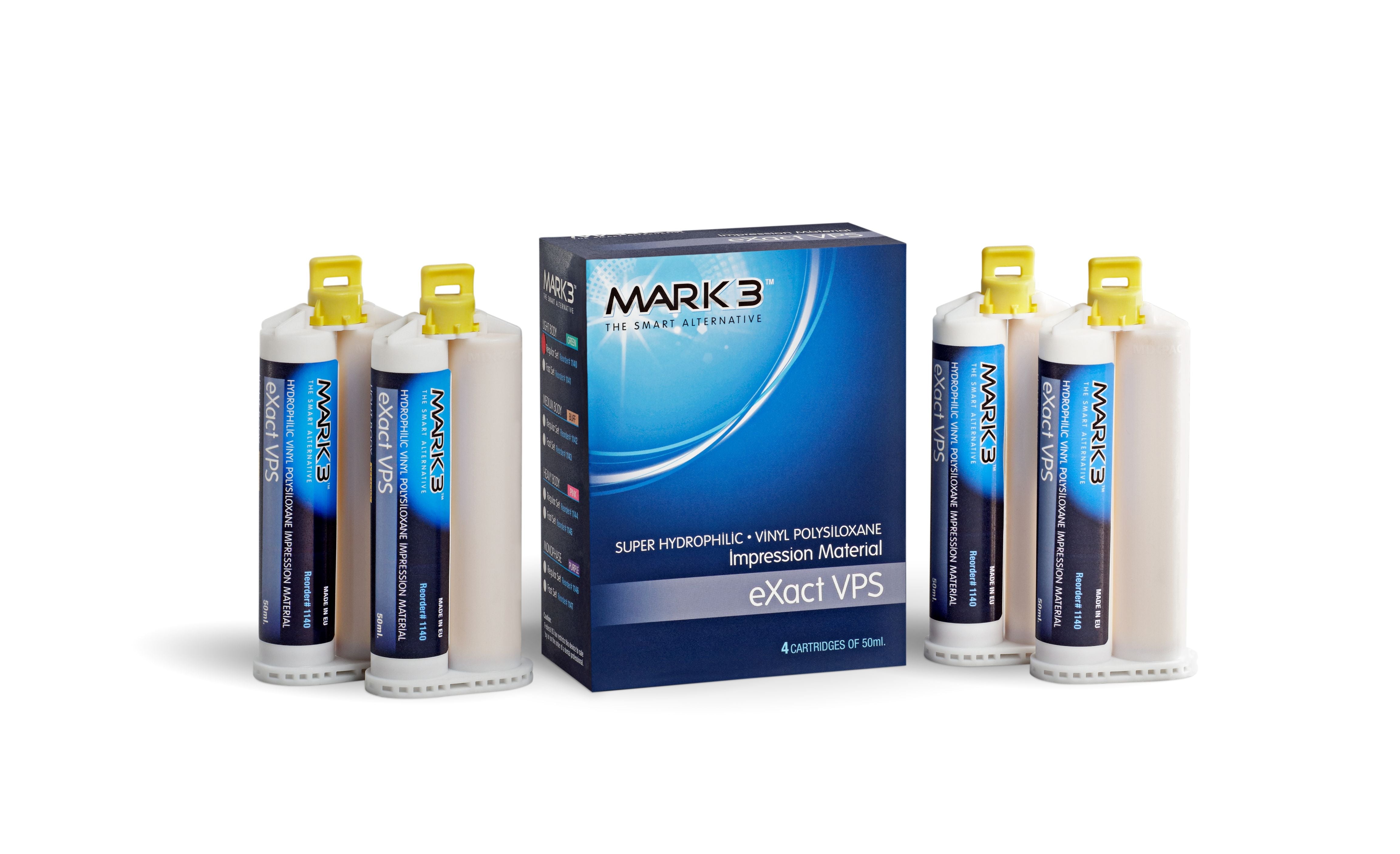 eXact VPS Impression Material 4/pk - MARK3