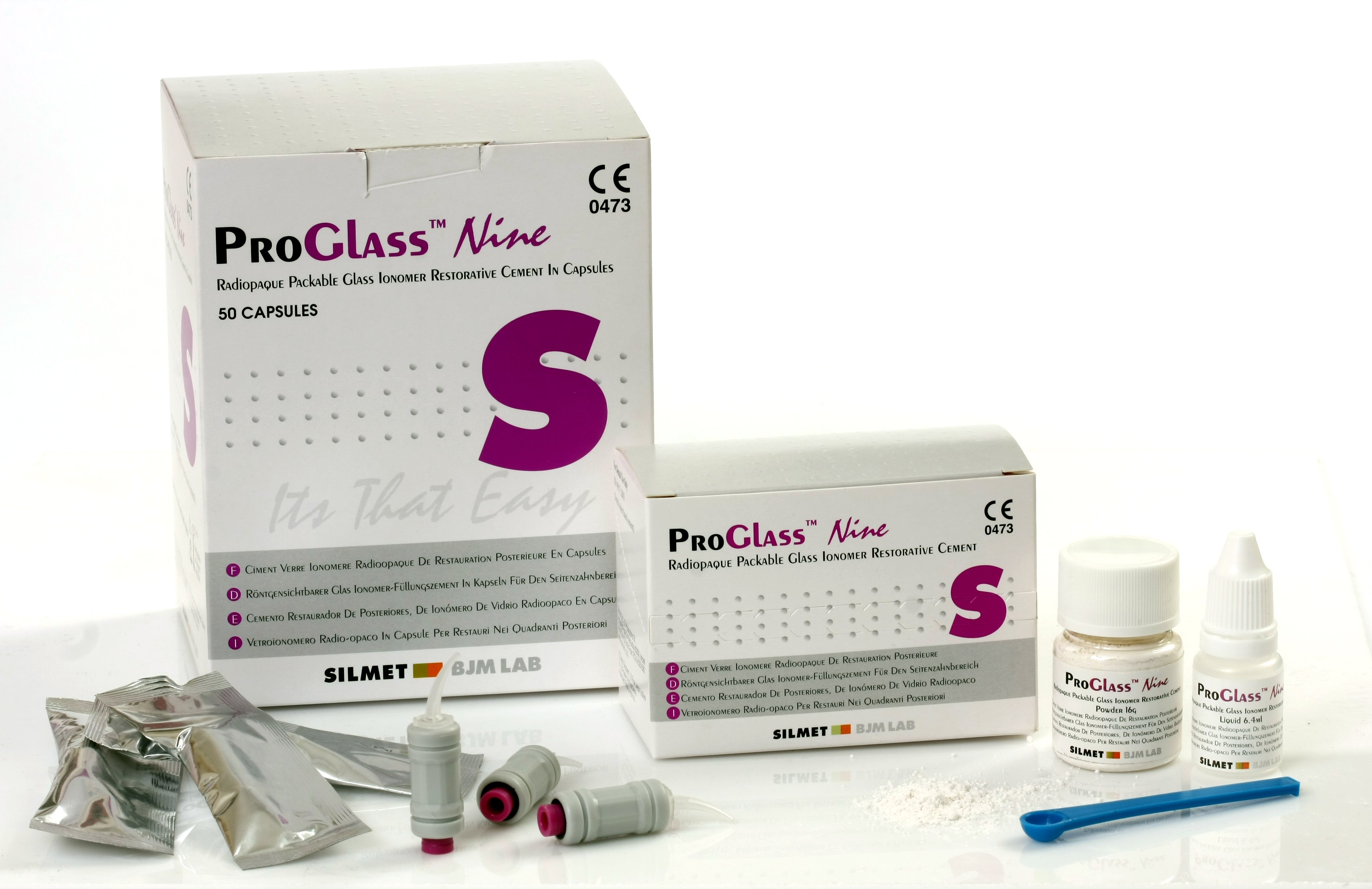 ProGlass Nine Kit A2 16gm. Powder & 6.4ml. Liquid - Silmet